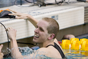 University of Virginia senior Ryan Hurley won the 200 breaststroke in 1:55.14
