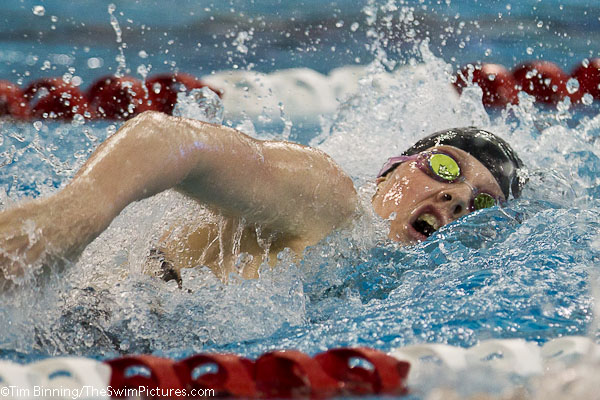 Missy Franklin of the Colorado Starts wins the 200 free at the 2010 AT&T Short Course National Championships