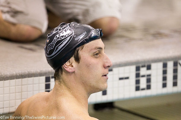 Rex Tullius of Gator Swim Club wins the200 free at the 2010 AT&T Short Course National Championships