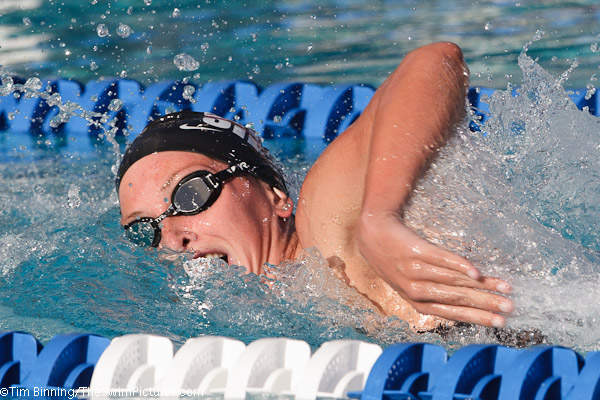 Haley Anderson of the Sierra Marlins takes third in the 800 free at the 2010 USA Swimming Nationals