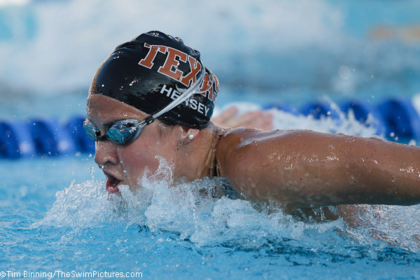 Kathleen Hersey of Swim Atlanta wins the 200 fjly at the 2010 USA Swimming Nationals-