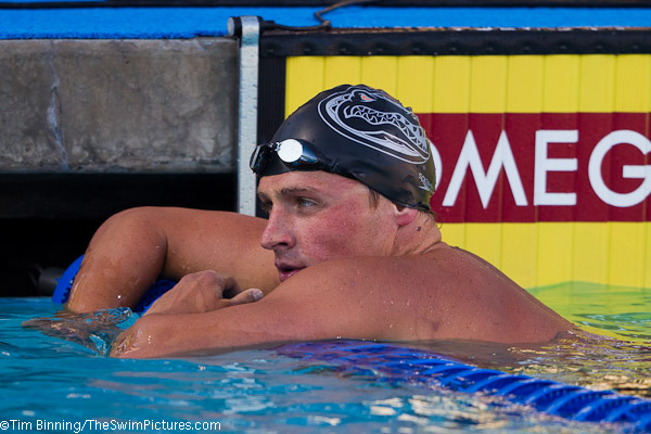 Ryan Lochte of Dayton Beach and Gator Swim Club takes second in the 200 free at 2010 USA Swimming Nationals