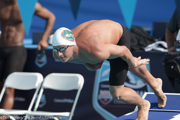 Ryan Lochte takes second in the 100 free at the 2010 USA Swimming Nationals