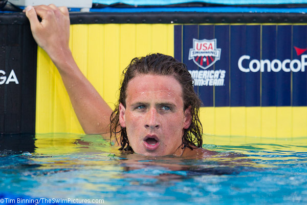 Ryan Lochte wins the 200 IM at the 2010 USA Swimming Nationals
