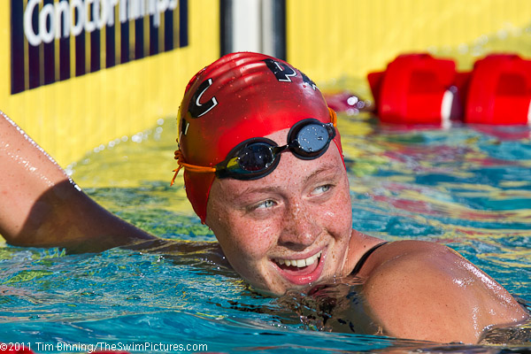 Gillian Ryan of Parkland Aquatics takes the 800 free at the 2011 ConocoPhillips USA Swimming National Championships