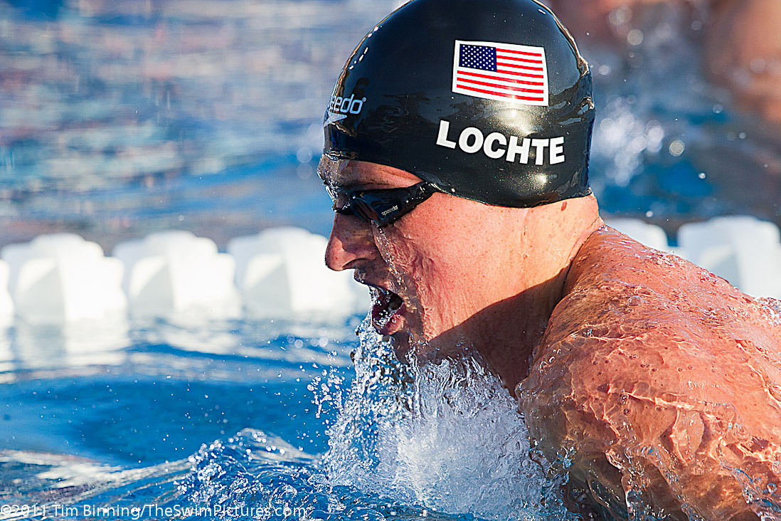 Ryan Lochte of Daytona Beach Swim Club swims the 100 breast C final (1:02.30) at the 2011 ConocoPhillips USA Swimming National Championships.