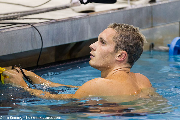 Eric Shanteau wins the 200 breaststroke at the 2011 Charlotte UltraSwim 