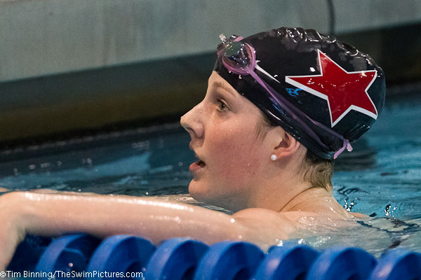 MIssy Franklin of the Colorado Stars wins the 200 free in meet record at the 2011 Charltotte UltraSwim