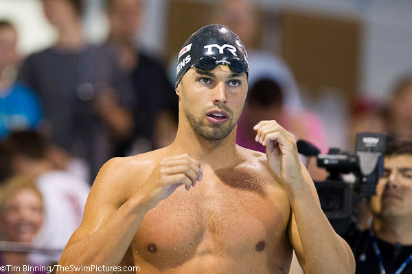 Ricky Berens wins the 100 free at the 2011 Charlotte UltraSwim
