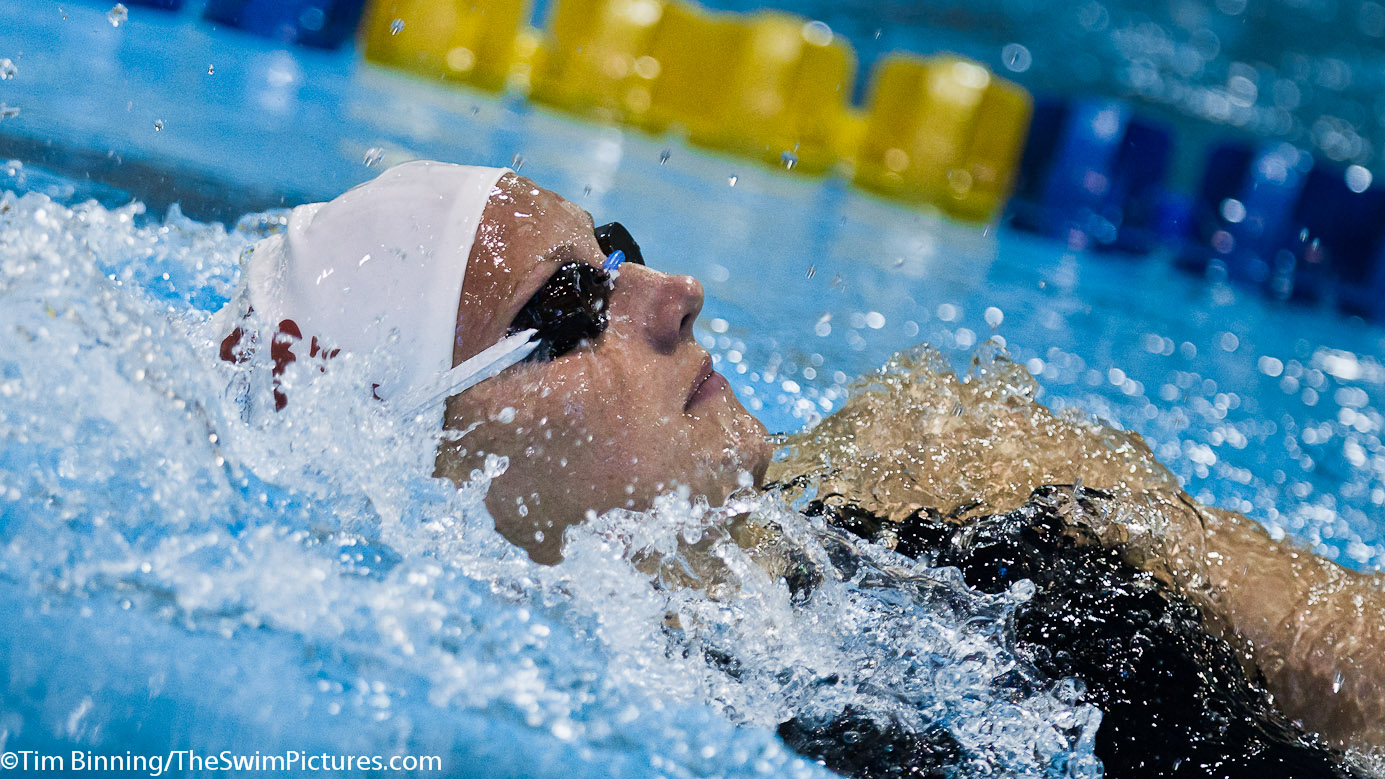 Katinka Hosszu of Trojan Swim Club swims the 400 IM at the Charlotte UltraSwim