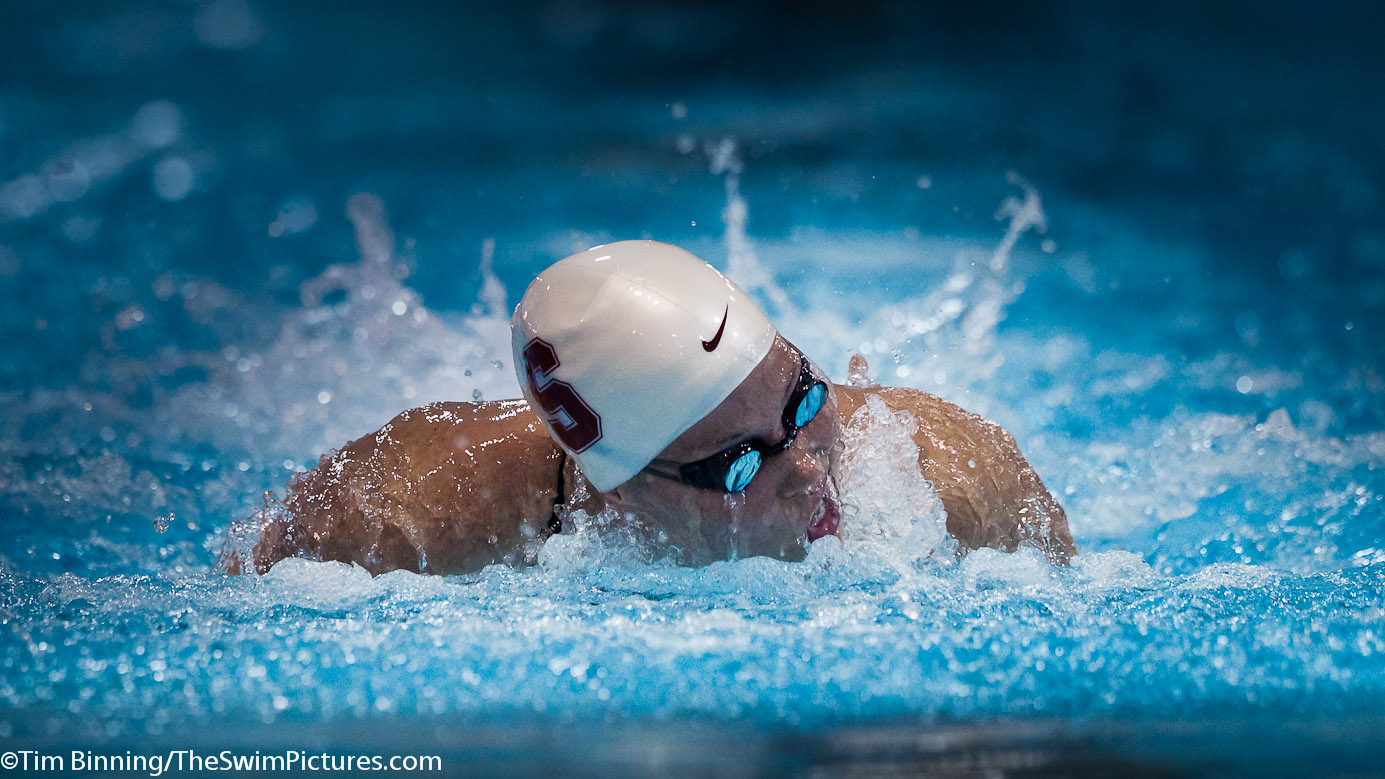 Elaine Breeden swims the 200 butterfly prelims at the 2011 Charlotte UtlraSwim