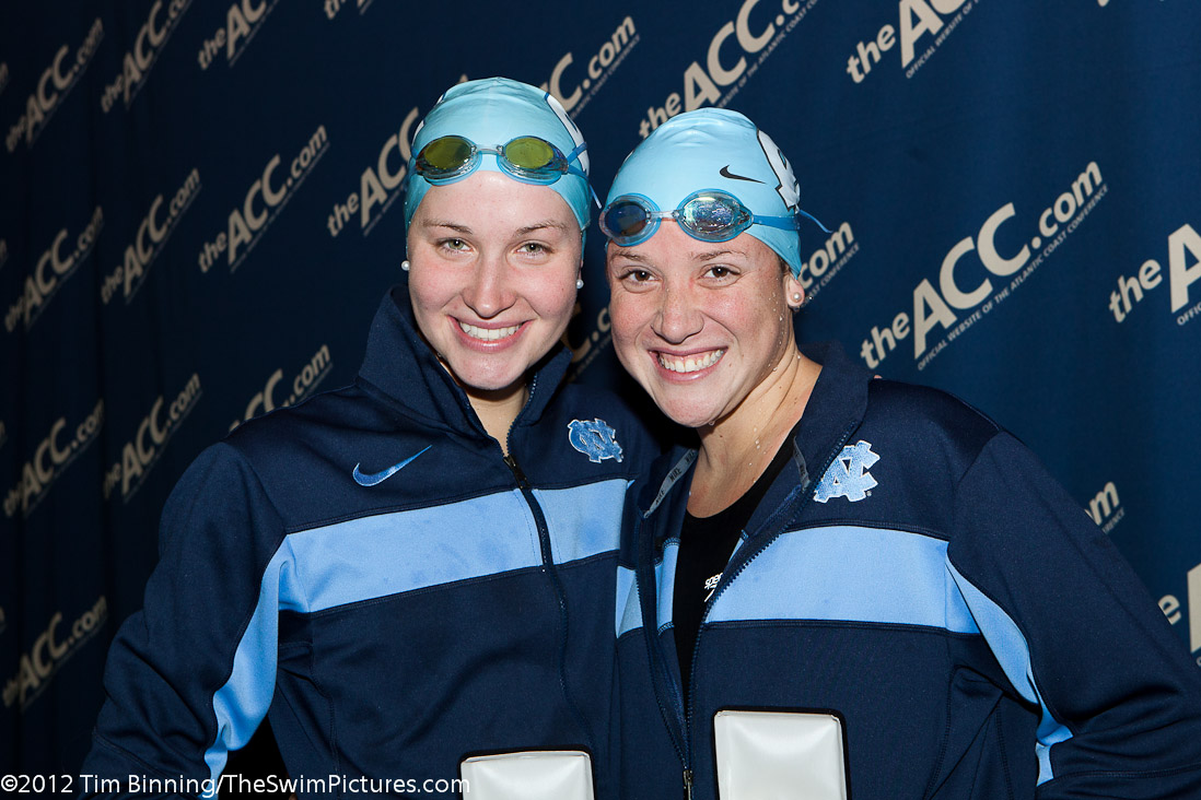 200 Free Finals Danielle Siverling, North Carolina, Peacock, Siverling, Stephanie Peacock, UNC