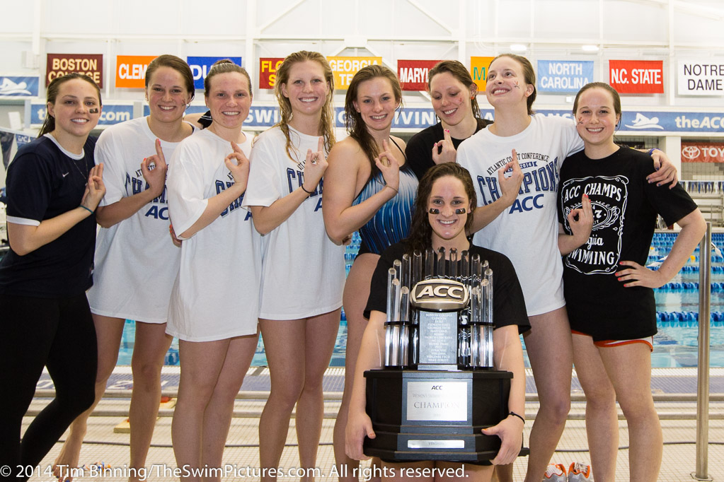 2014 Acc Womens Swimming And Diving Championships University Of