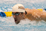 Michael Phelps swims the 100 butterfly swim pictures