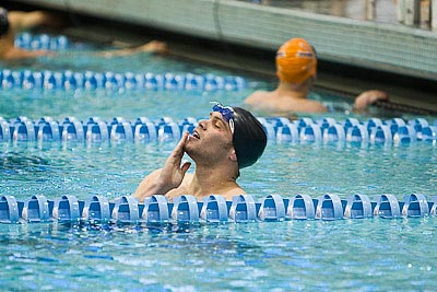 Gal Nevo of Georgia Tech wins the 200 IM 2010 ACC Mens Swimming and Diving Championships