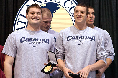 200 medley relay UNC 2010 ACC Mens Swimming and Diving Championships