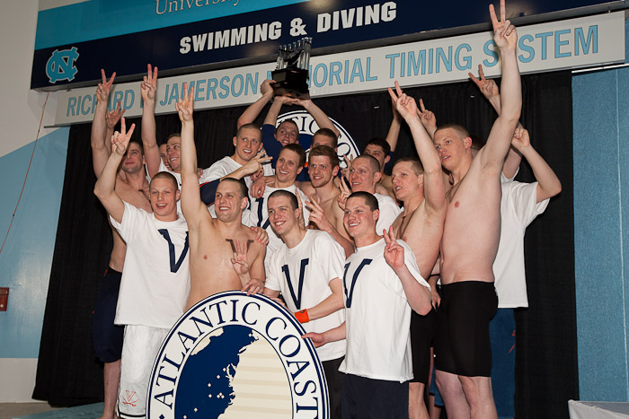 UVA Team Champion 2010 ACC Mens Swimming and Diving Championships