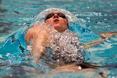 100 backstroke Gemma Spofforth of Florida 2010 SEC Swimming and Diving Championships