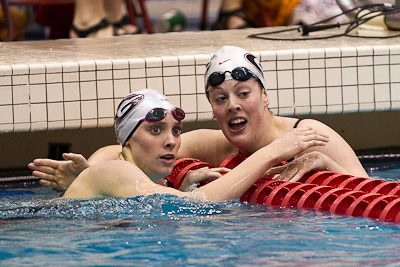200 free Georgia women go 1-2 2010 SEC Swimming and Diving Championships