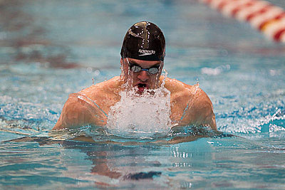 Brad Craig of Tennessee wins 200 breaststroke 2010 SEC Swimming and Diving Championships