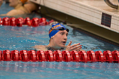 Gemma Spofforth of Florida wins 200 back 2010 SEC Swimming and Diving Championships