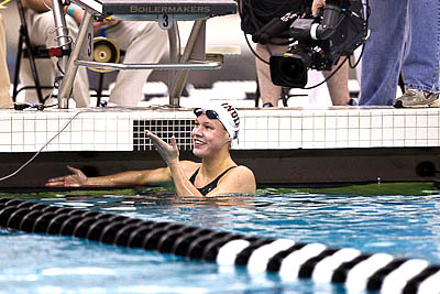 Kateryna Fresenko Indiana 200 backstroke 2010 NCAA D1 Women's Swimming and Diving Championships
