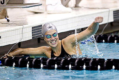 Liv Jensen University of California Swimming 2010 NCAA Women's  Swimming and Diving Championships