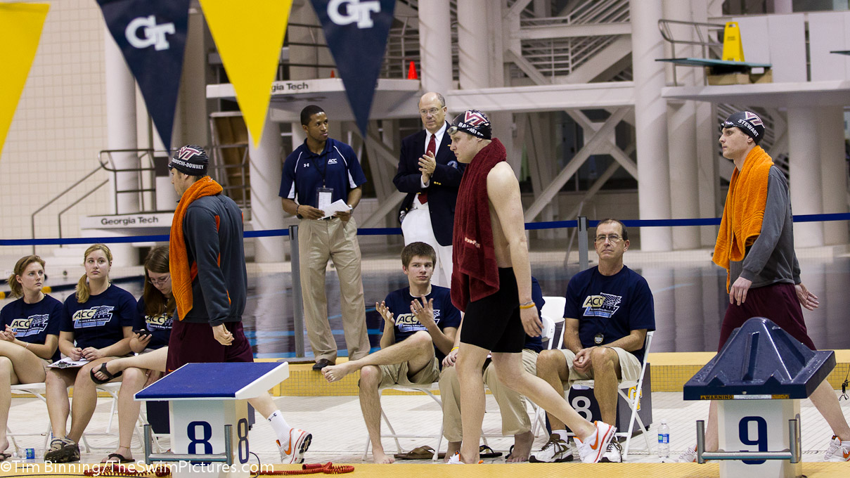 3 of the 5 Virginia Tech Finalists in the, 200 Fly Championship Final