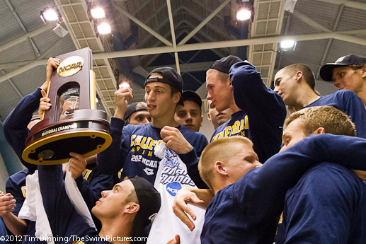 NCAA/2012/Men/The University of California Berkely wins the team title at the 2012 Men's Swimming and Diving Championships